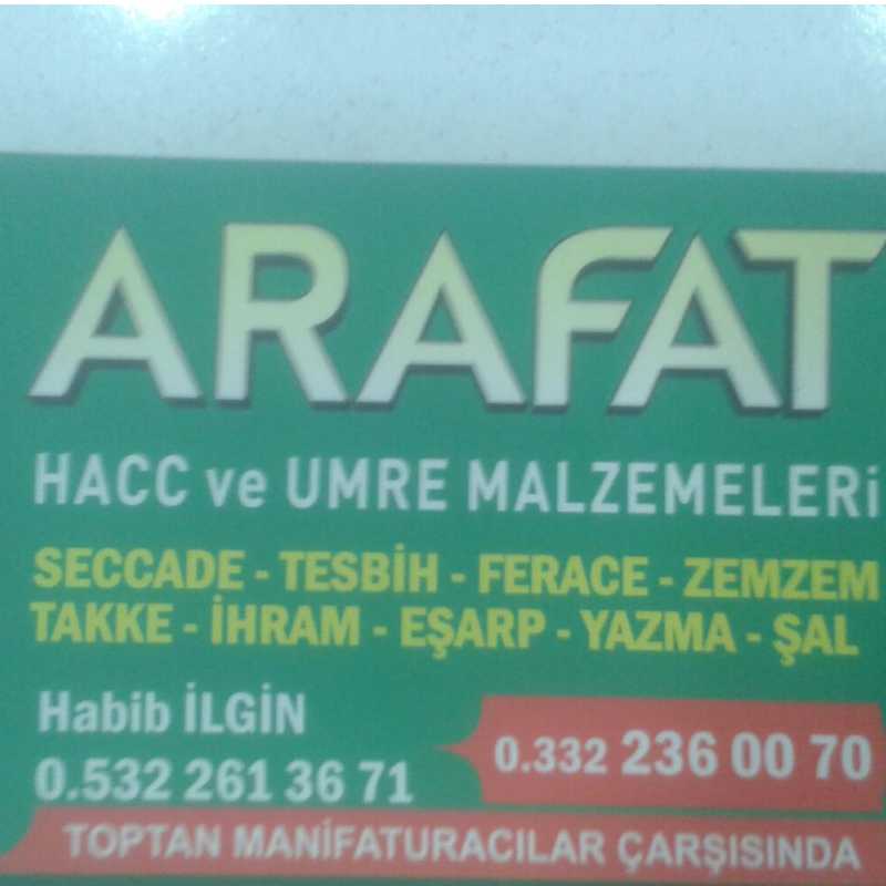 Arafat Hacc Ve Umre Malzemeleri