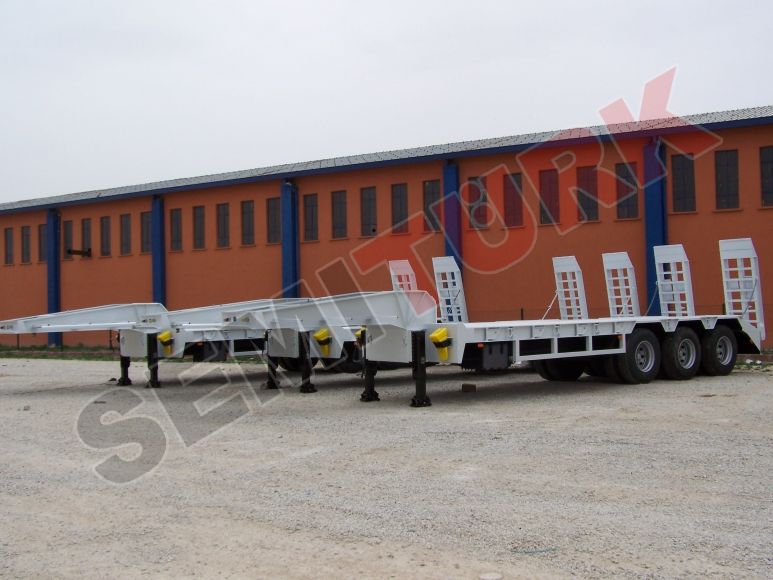 3 axle lowbed semi-trailer