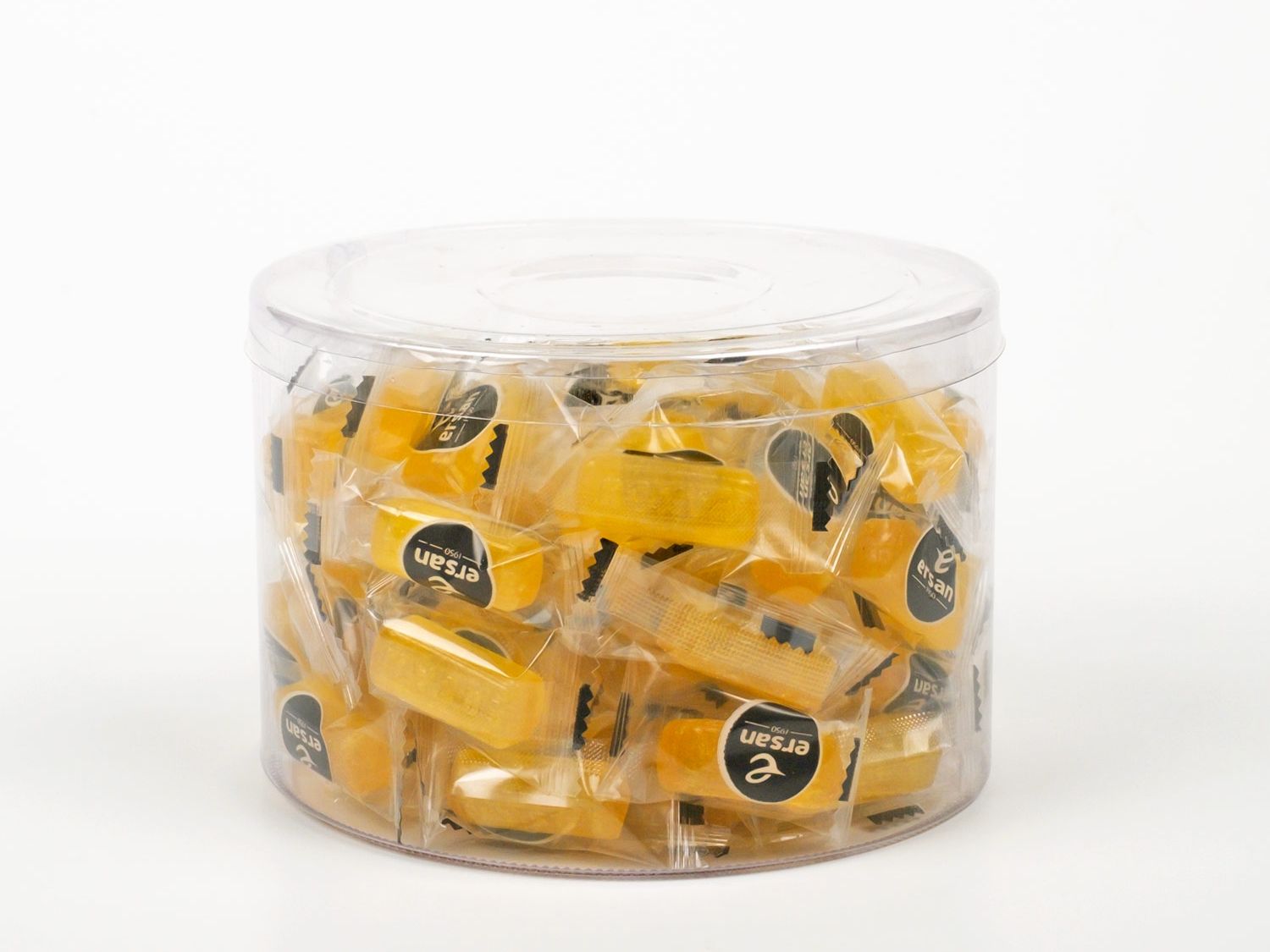 ACETATE BOXED LEMON FLAVORED ROCK CANDY