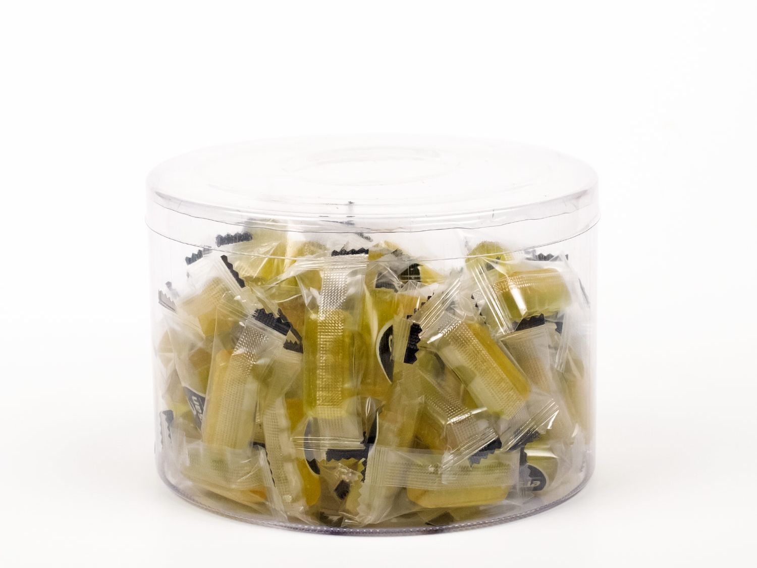 ACETATE BOXED MINT LEMON FLAVORED ROCK CANDY