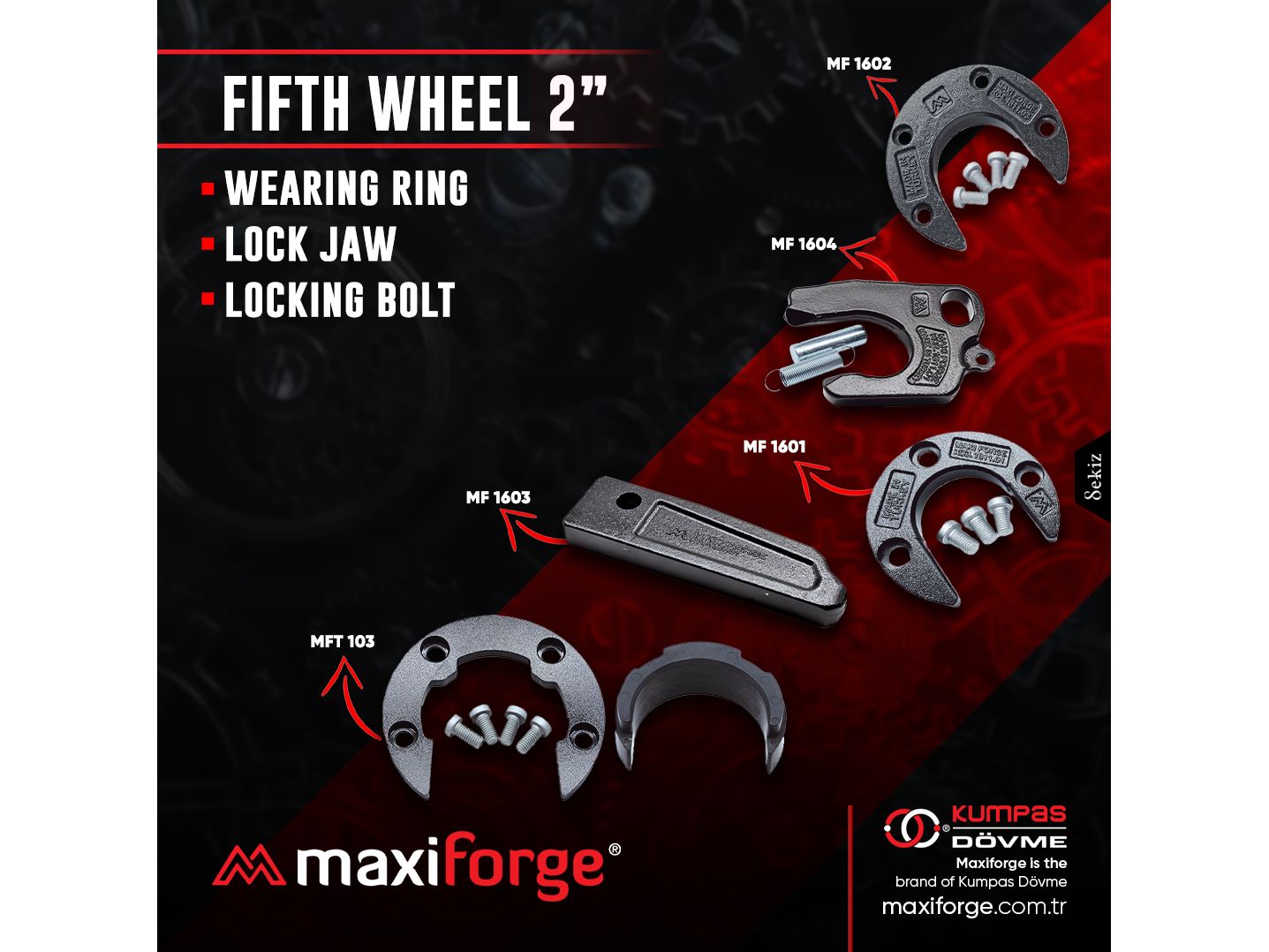 5th Wheel Repair Kits