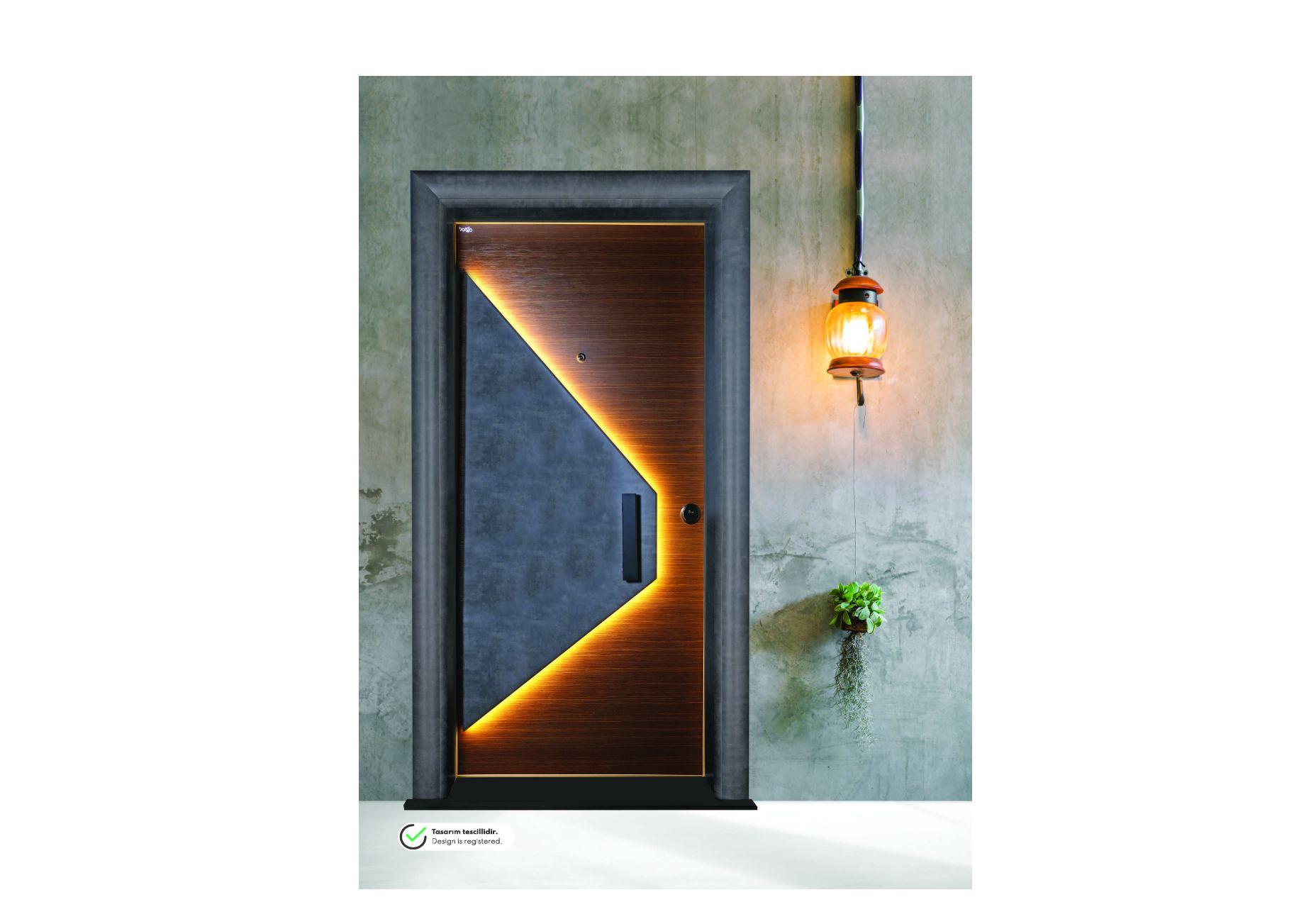 steel door