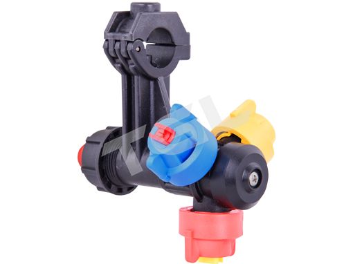 3 WAY NOZZLE WITH DIAPHRAGM CHECK VALVE COMPLETE KIT