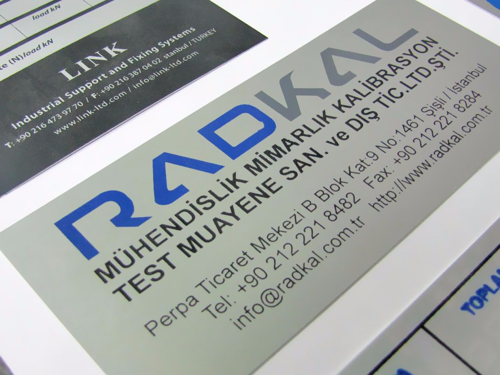 Etiket / Sticker Ve Türevleri