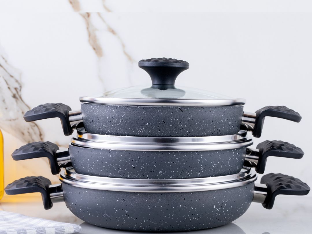 Granit Omlet / Sahan Seti 3’lü  18-20-22 cm