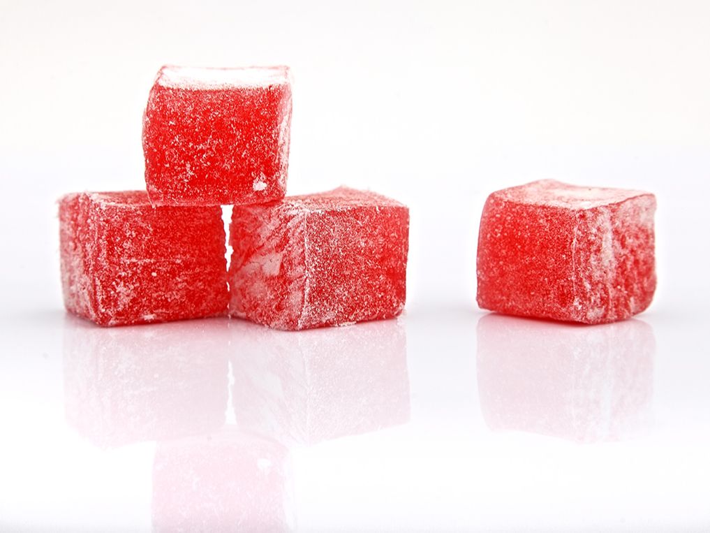 Rose Flavored Turkish Delight