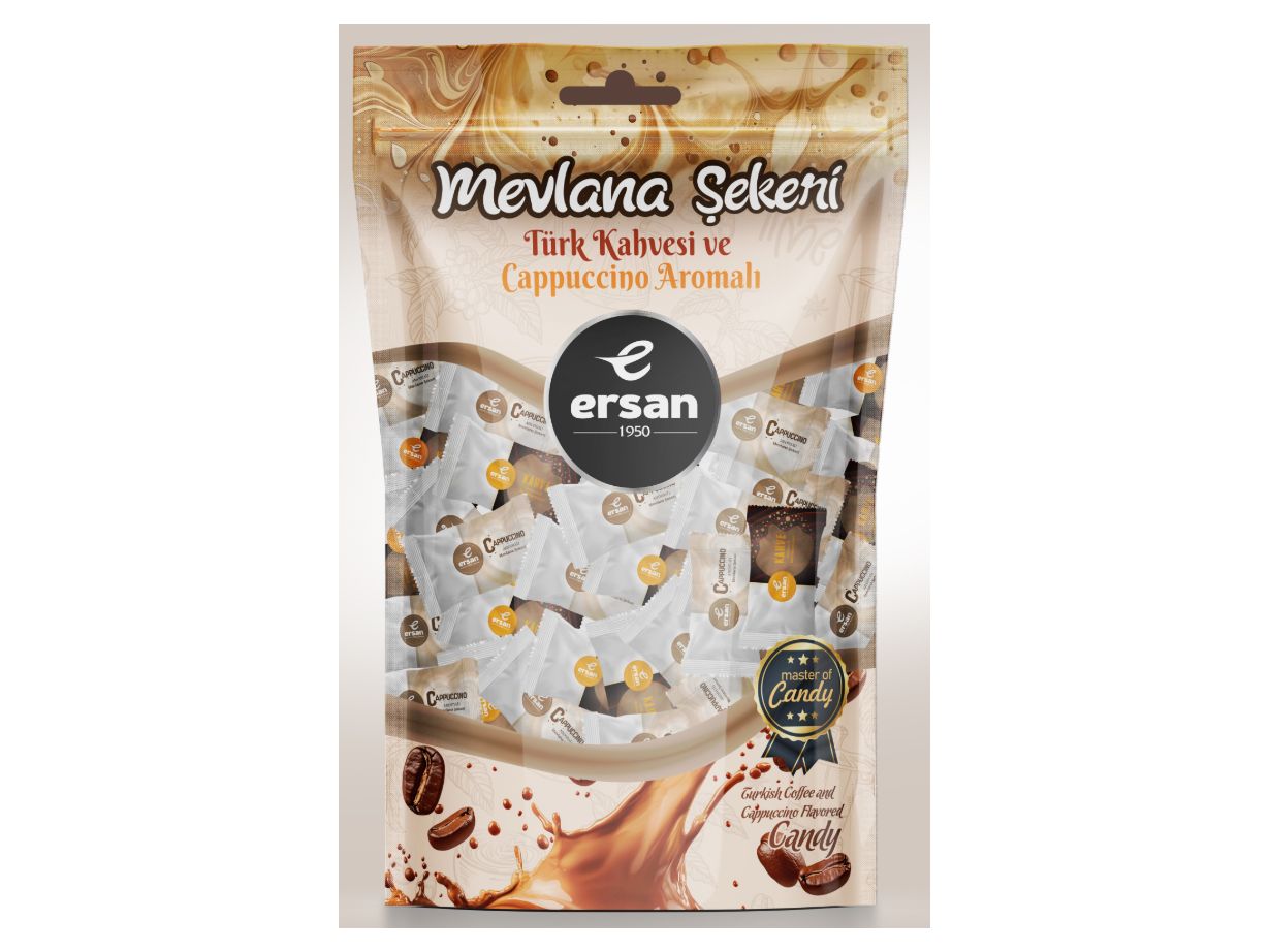Coffee and Cappuccino Flavored Mevlana candy - 500 g