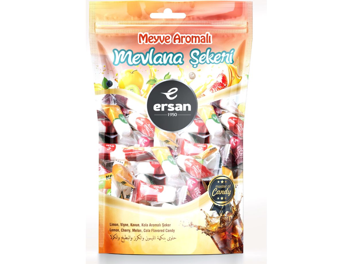 Meyve Aromalı Mevlana Şekeri Mix - 500gr