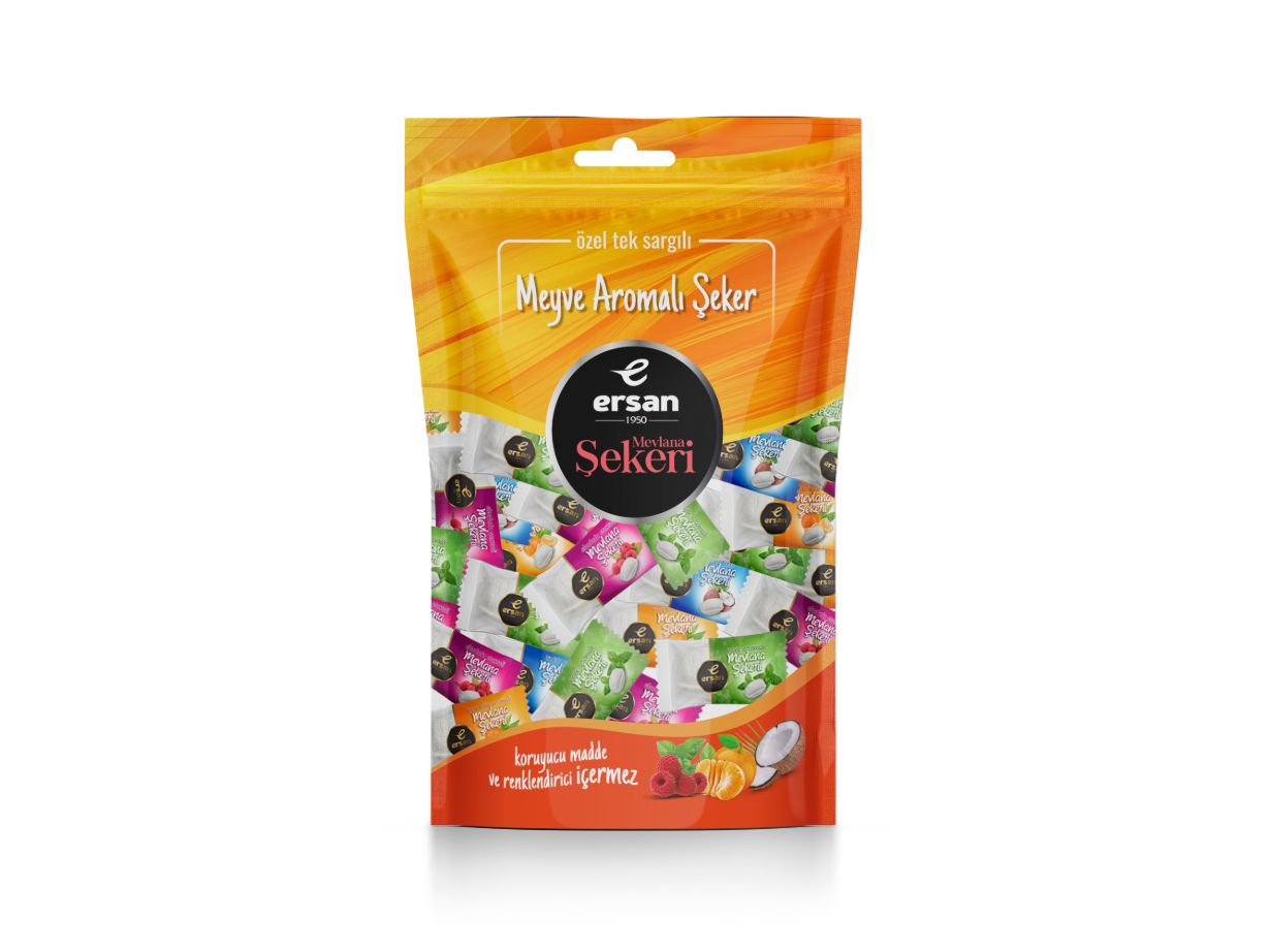 Meyve Aromalı Mevlana Şekeri Mix - 500gr