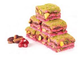 BAKLAVA DELIGHT WITH POMEGRANATE AND Pistachio