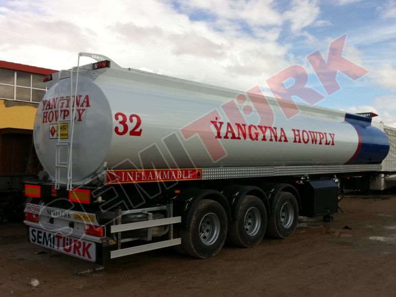 Silo tank semi trailer